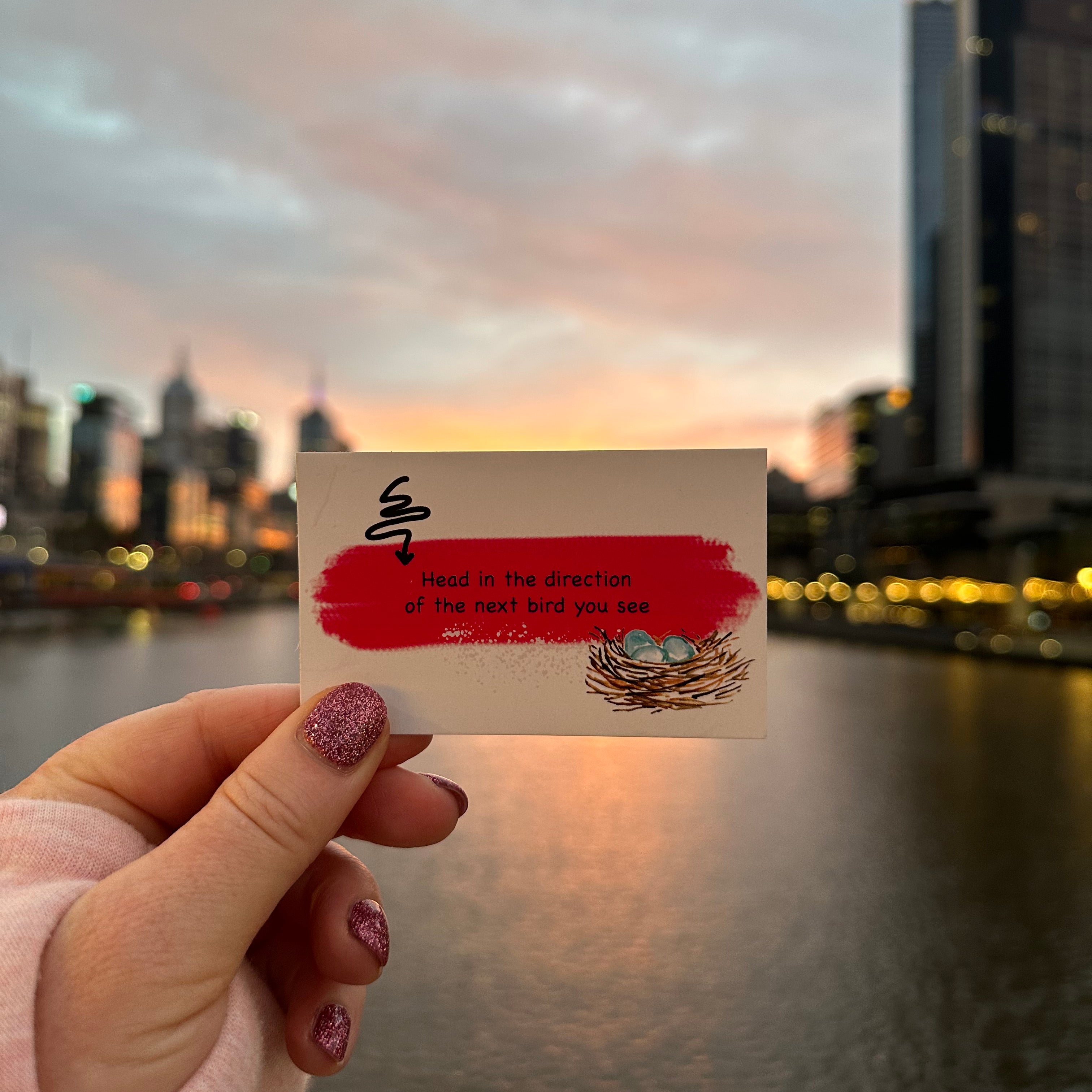 Exploring Melbourne on foot