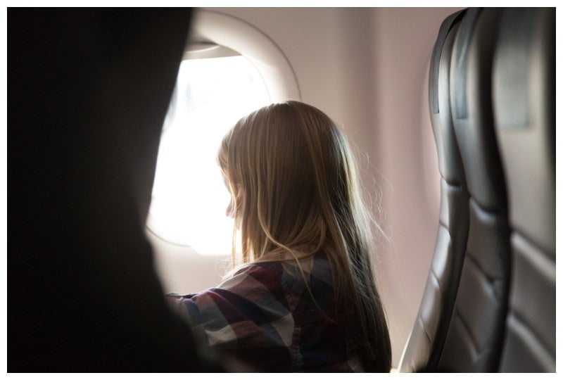 Krystal’s first plane trip