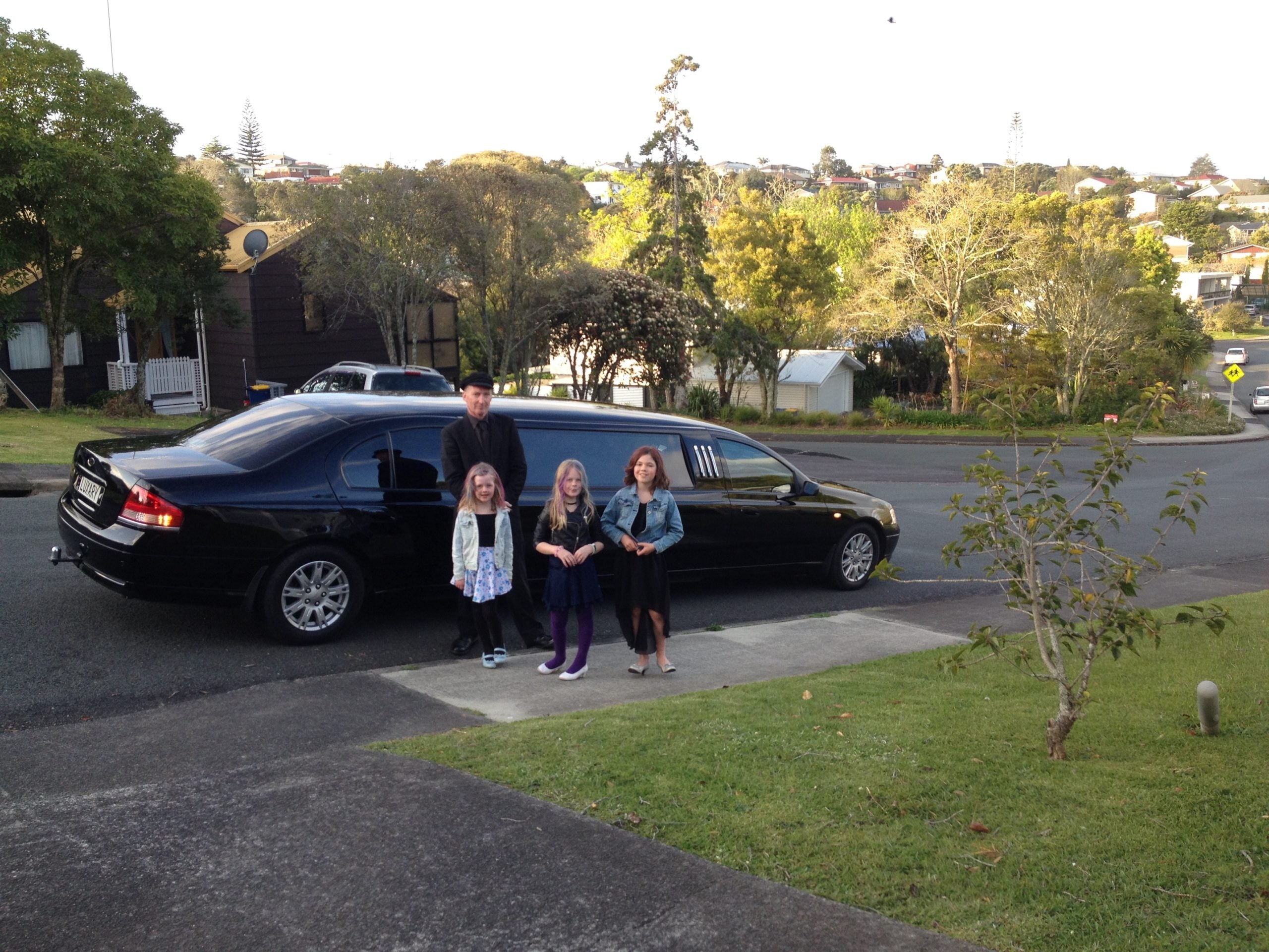 Getting lost in Auckland in a limo?!?