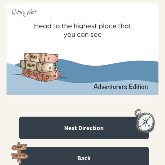 The Getting Lost App
