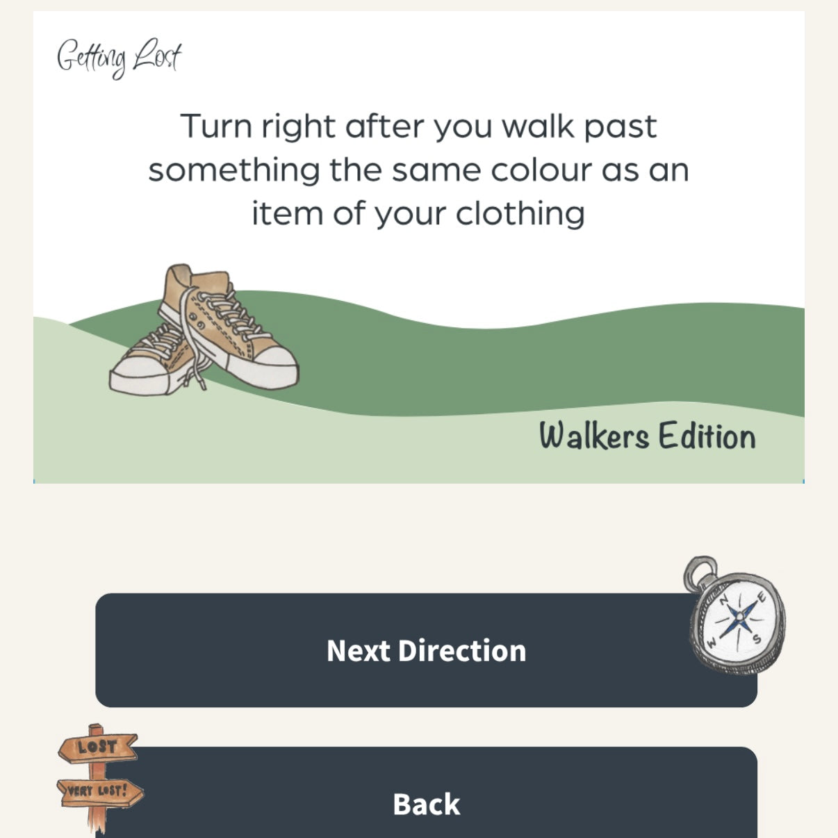 The Getting Lost App