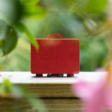 Red Autumn Leaves Suitcase