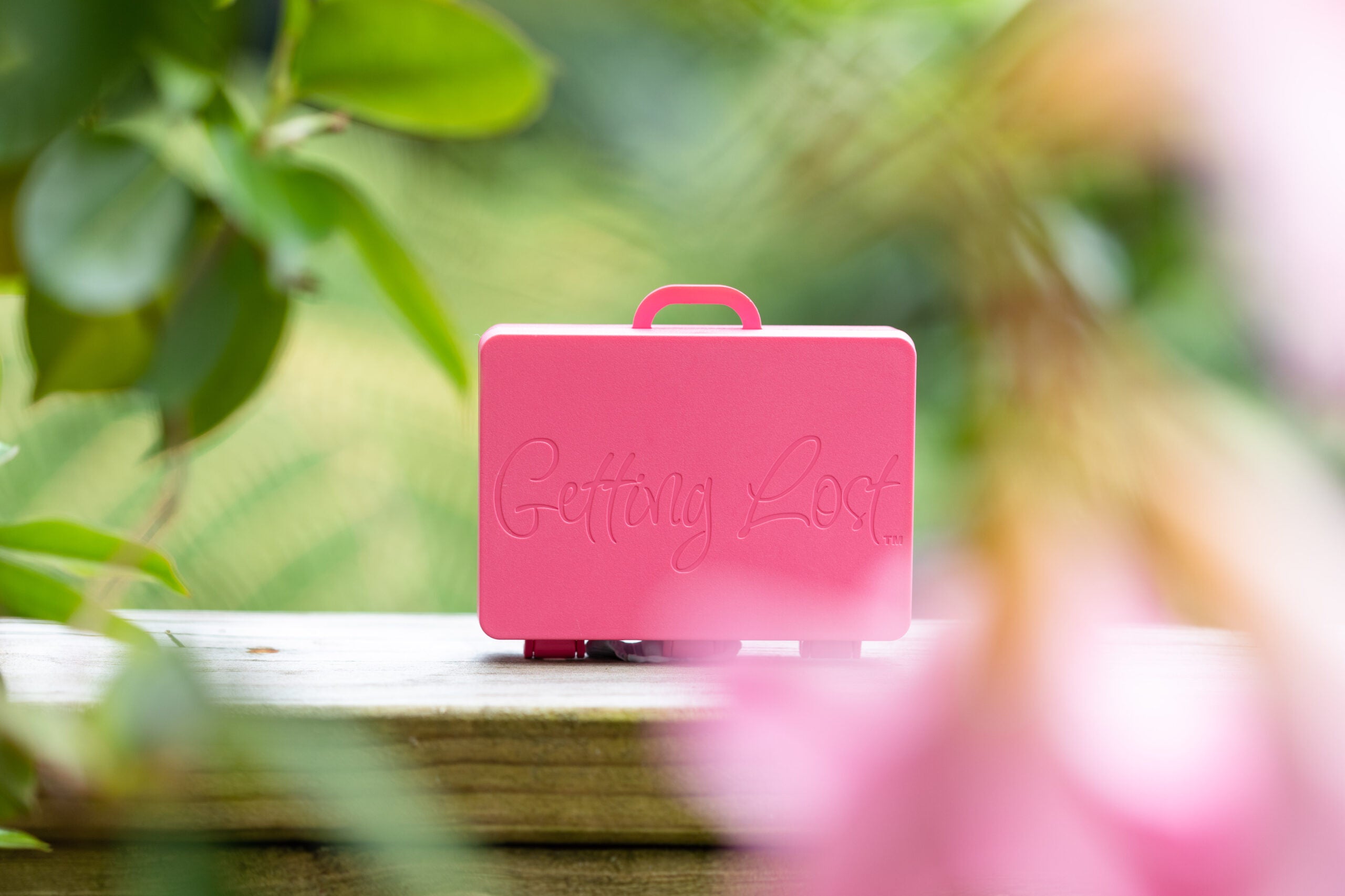 Pink Spring Blooms Suitcase