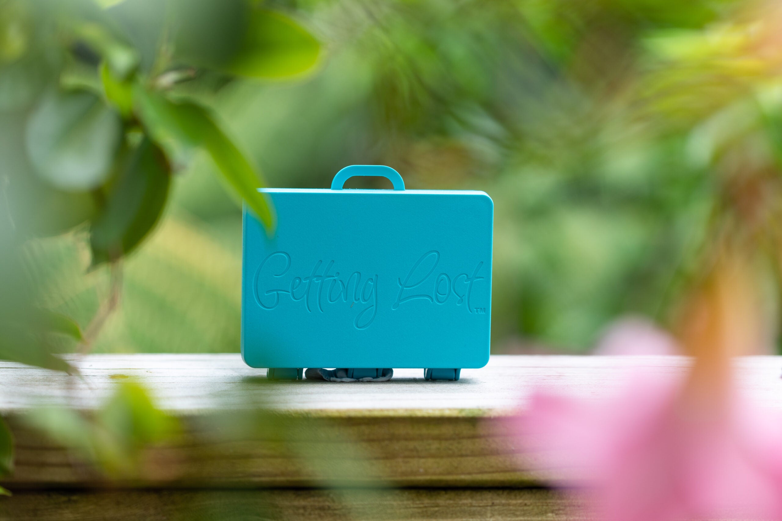 Turquoise Rivers Suitcase